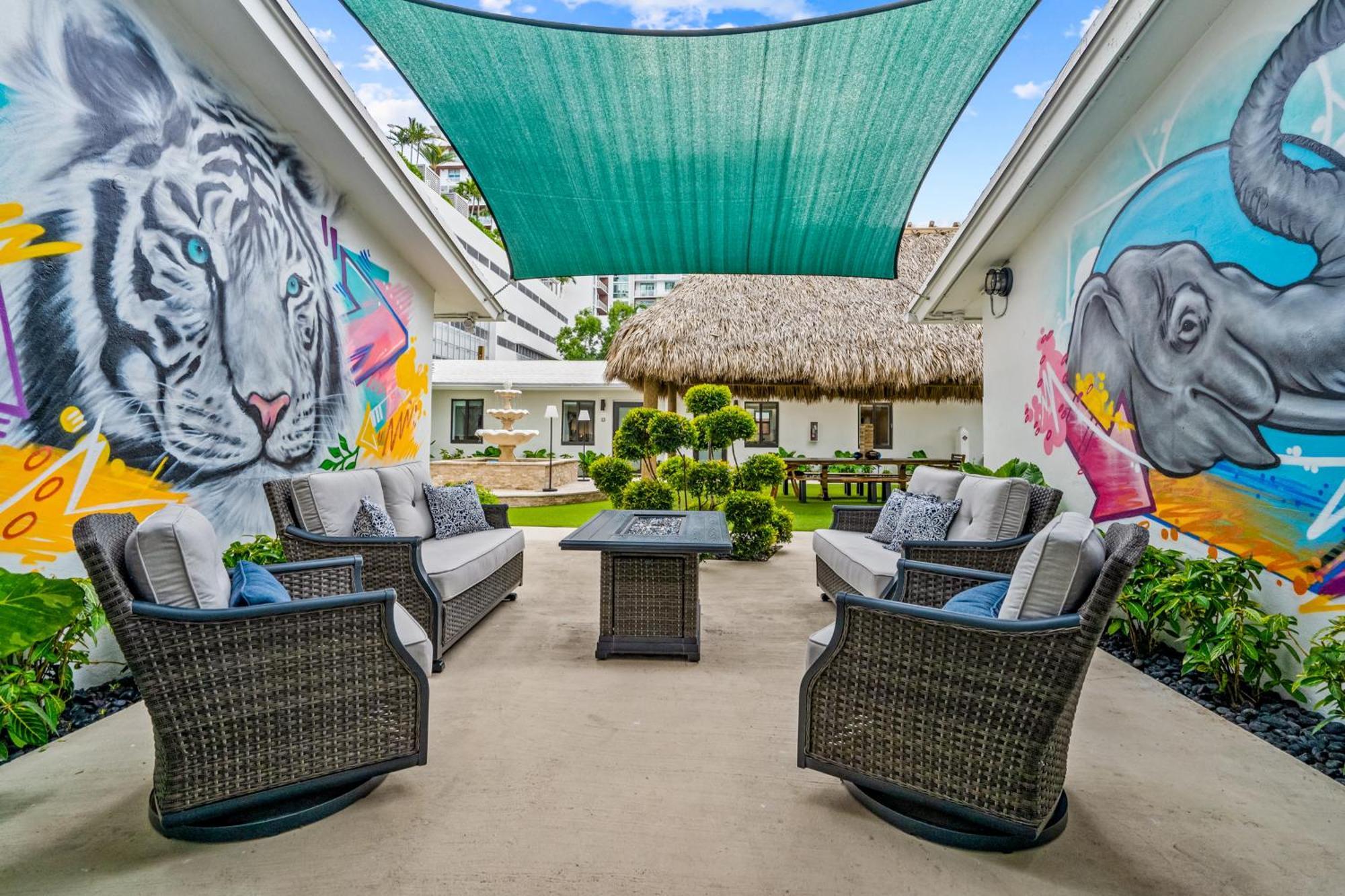 The Freedom House • Urban Oasis • Eclectic Retreat Villa Fort Lauderdale Exteriör bild