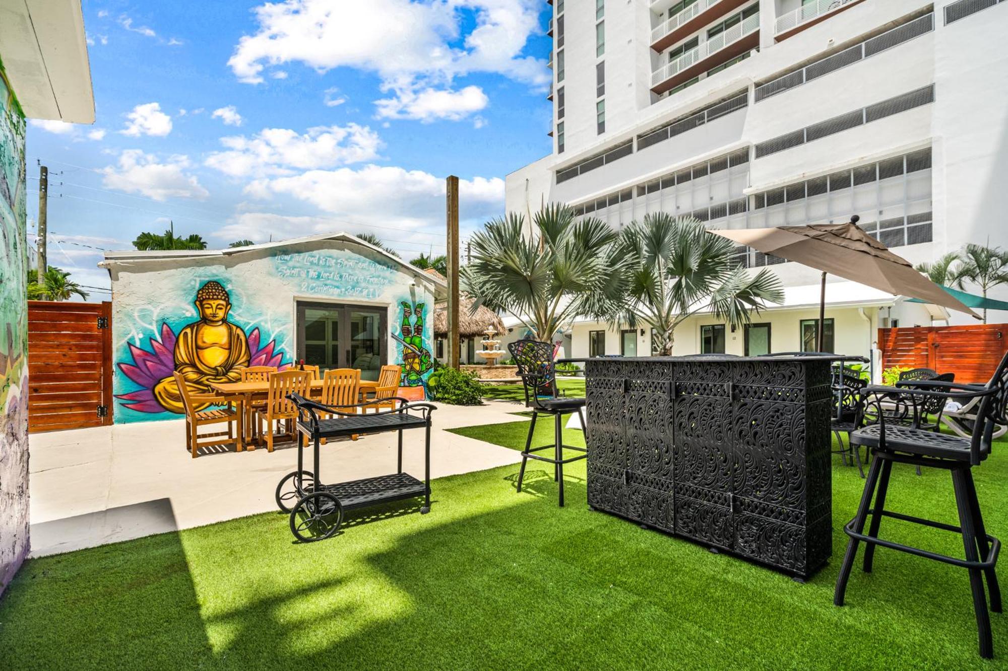 The Freedom House • Urban Oasis • Eclectic Retreat Villa Fort Lauderdale Exteriör bild