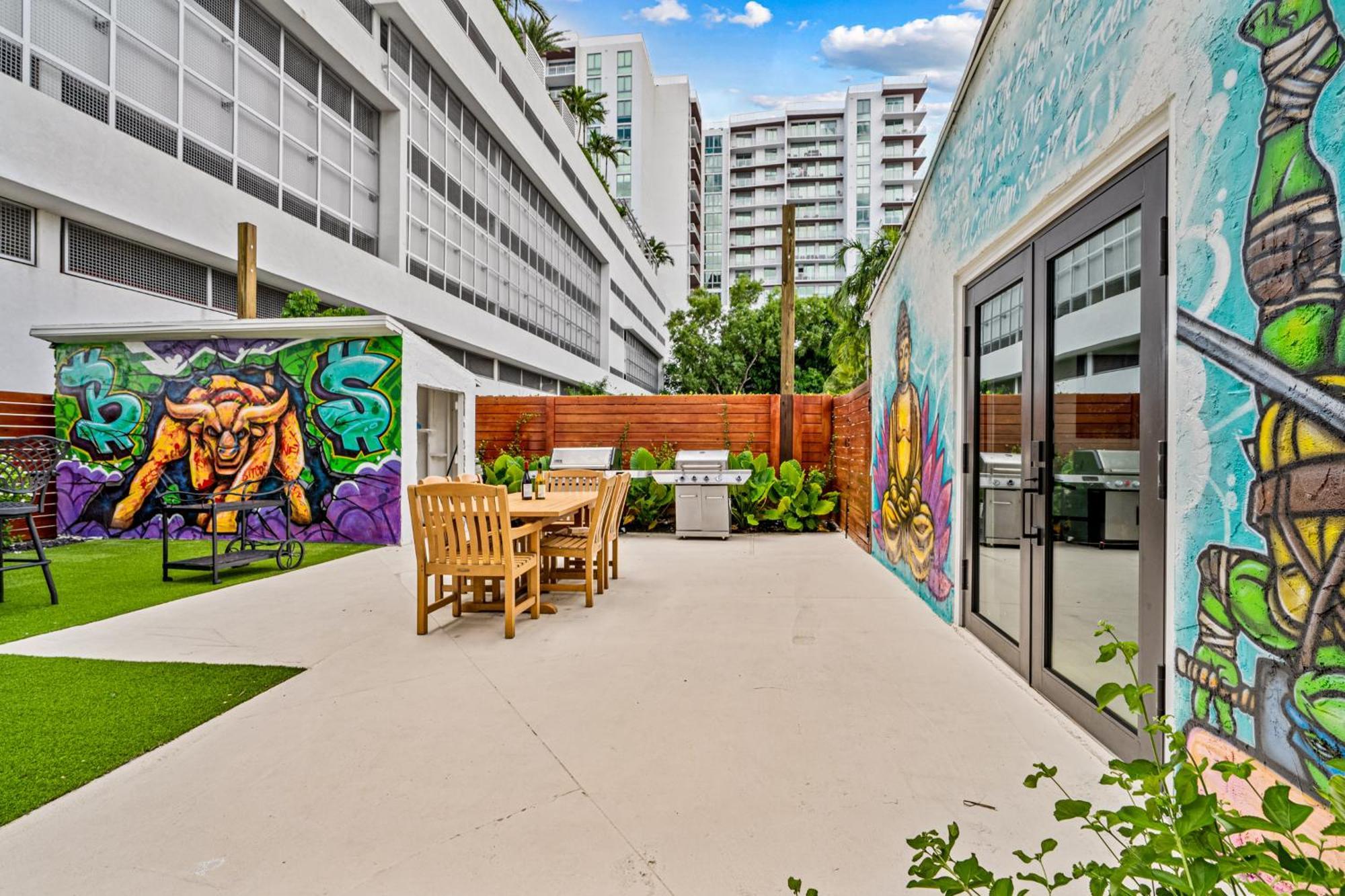 The Freedom House • Urban Oasis • Eclectic Retreat Villa Fort Lauderdale Exteriör bild